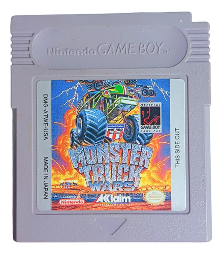 Monster Truck Wars Game Boy 