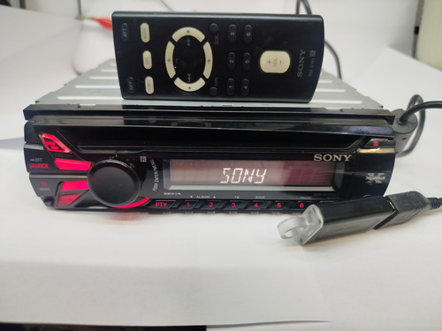 Autoestereo Sony Cdx-gt525ur Usb, Bt Audio Adaptado (Usado)