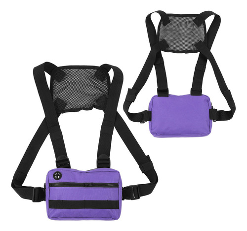 Bolsa De Peito, Alça De Ombro Ajustável, Impermeável Ao Ar