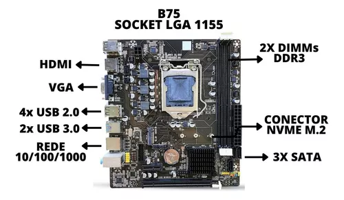 Pc Gamer Cpu Completo I5 16gb, Ssd 240gb, Placa Vídeo 4gb