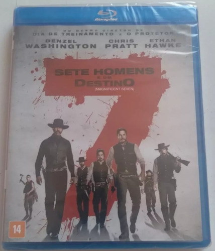 Blu-ray Sete Homens E Um Destino (2016) Original Lacrado