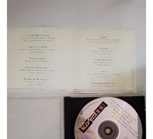 Jon Secada Otro Dia Mas Sin Verte Cd (Usado)