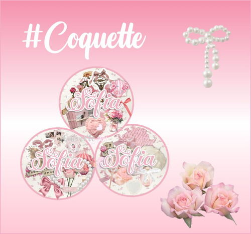 Kit Imprimible Express Personalizado - Coquette #1