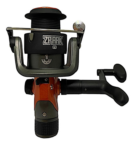 Reel Frontal Spinning Waterdog Zpark 601 Freno Trasero Color Naranja Lado De La Manija Derecho/izquierdo