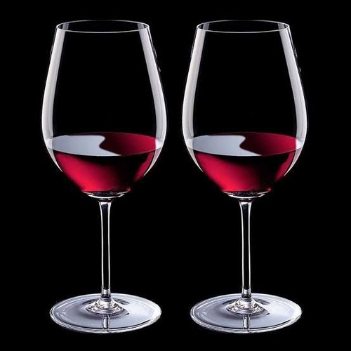 Jogo C/ 02 Taças Cristal Bordeaux Grand Cru Iii 1l Strauss
