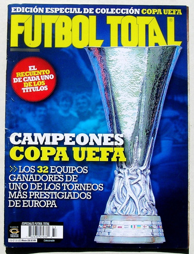 Futbol Total Campeones Copa Uefa, Revista Mexicana