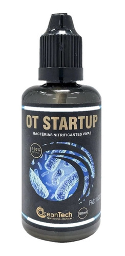 Ocean Tech Ot Startup 50ml - Bactérias Nitrificantes Vivas