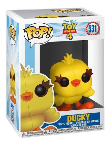Funko Pop Figura Toys Story 4 Ducky 531 (Usado)