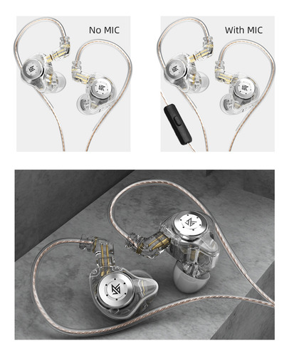 Auriculares Con Shock Earbuds Monitor Pro Wired.. 75 Mm Edx