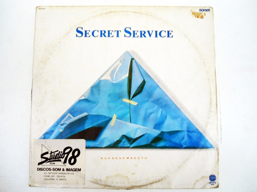 Lp The Secret Service - Auxdeuxmagots - 1° Edição 1988