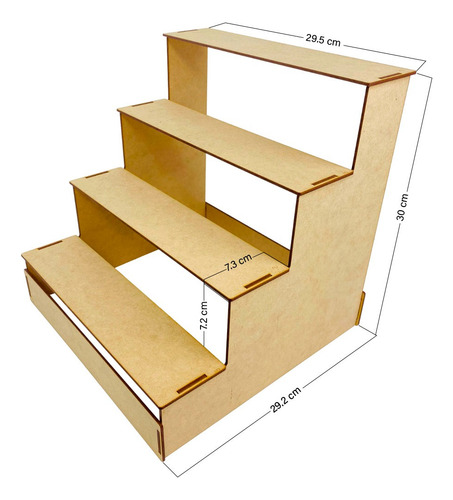 Candy Bar Mdf Mesa De Postres Dulces Mobiliario Fiesta 8 Pz