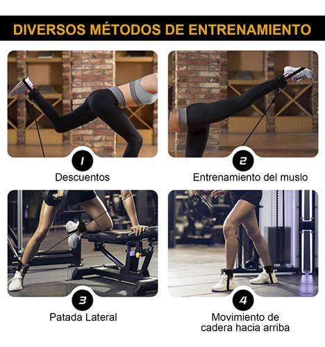 Grilletes Para Tobillo Gym, Grilletes Para Tobillo Gym