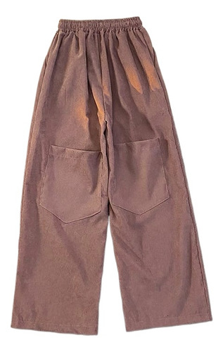 Corduroy Casual Straight All Match Design Sense Trousers