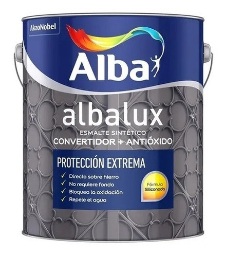 Esmalte Sintético Forja Albalux 2en1 4 Lts - Deacero