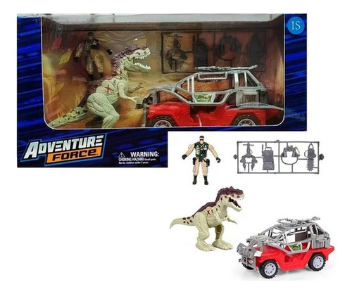 Adventure Force Set Captura De Dinosaurios