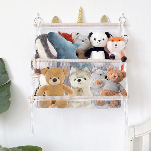 Hamaca De Animales De Peluche, Red Para Juguetes De Peluche,