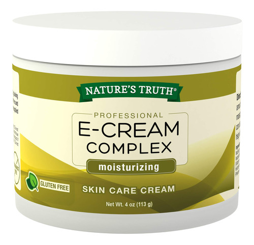 Vitamina E Cream Complex | 4 Oz | Crema Hidratante Para El .