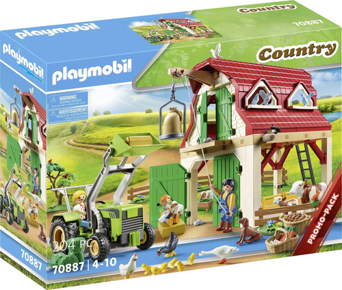 Set Playmobil Country Granja Cria De Animales Pequeños Tun
