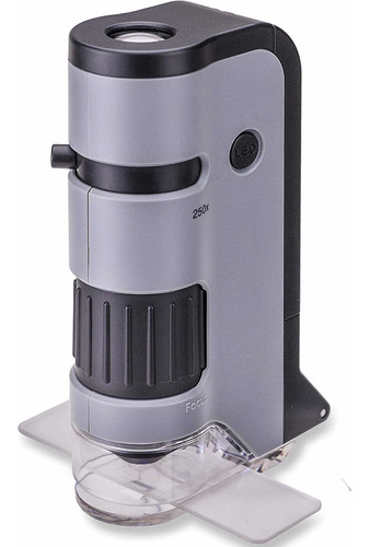 Microscopio Carson Mp-250 100x Microflip Clip Celular Portat