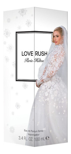Perfume Paris Hilton Edp Love Rush para mulheres 100ml