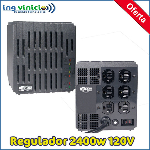 Regulador De Voltaje Tripp-lite Lc2400 120v 2400va 2400w