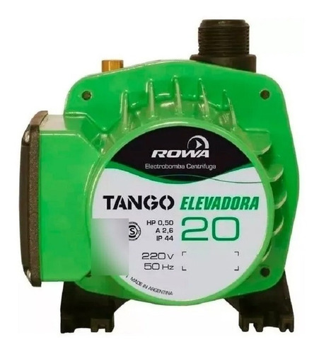 Plan Canje Bomba Rowa Tango 20 Elevadora Sube Agua Al Tanque