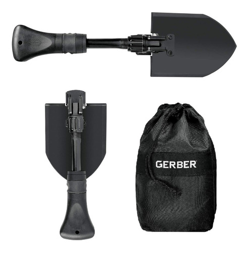 Imagen 1 de 4 de Pala Plegable Gerber Offroad Jeep Wrangler Acero Rzr Camping