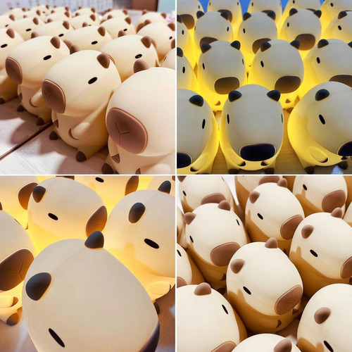 Capybara Night Light Animal Light Usb Rechargeable Capybara