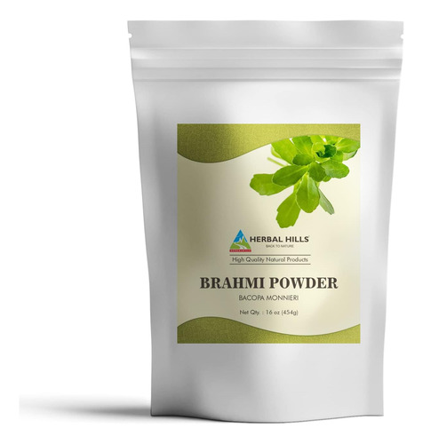 Suplemento  Brahmi Powder Bacopa Monnier - g a $277