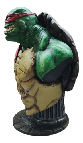Busto De Raphael Tortuga Ninja Mutante