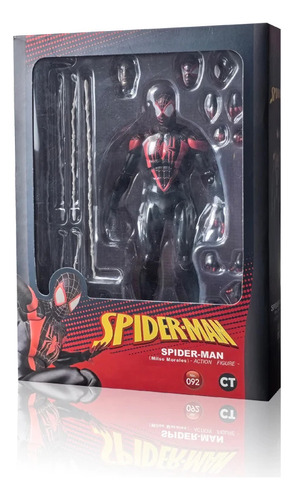 Figura De Acción De Spiderman Ct 092 Miles Morales Spider-ma