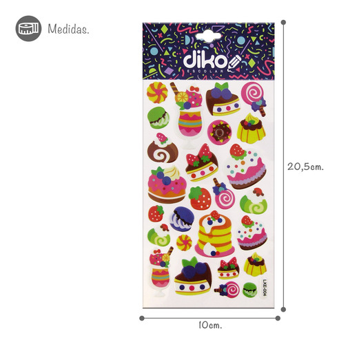Stickers Autoadhesivos Diseños Varios Pack X 20 Planchas.