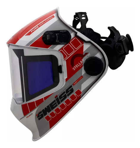 Careta Electronica Vision Panoramica Color Sweiss 5 Sensores