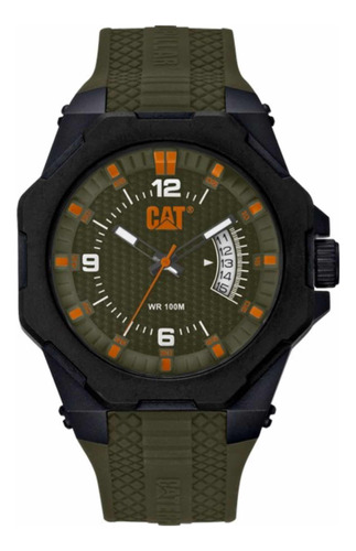 Reloj Cat Original Unisex Verde Silicon Deportivo Lm12123334