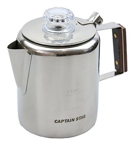 Capitan Ciervo 18 - 8 Cafe Percolator Inoxidable 3 Copa M-