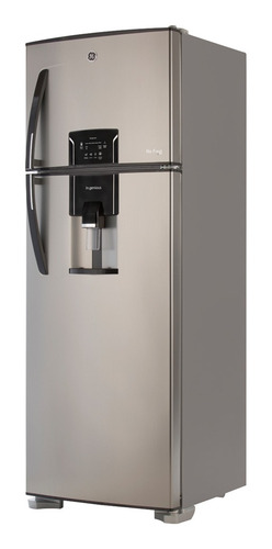 Imagen 4 de 4 de Heladera inverter no frost GE Appliances HGE455M silver con freezer 406L 220V