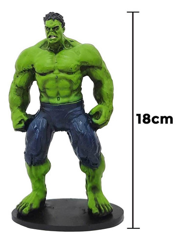 Action Figure Hulk Boneco 18cm