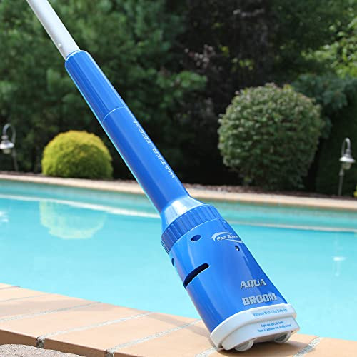 Aqua Broom Cordless Vacuum For Spa, Small Pool & Tight ...