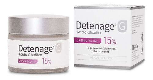 Detenage G Acido Glicólico 15% Crema Facial Antiedad 50g