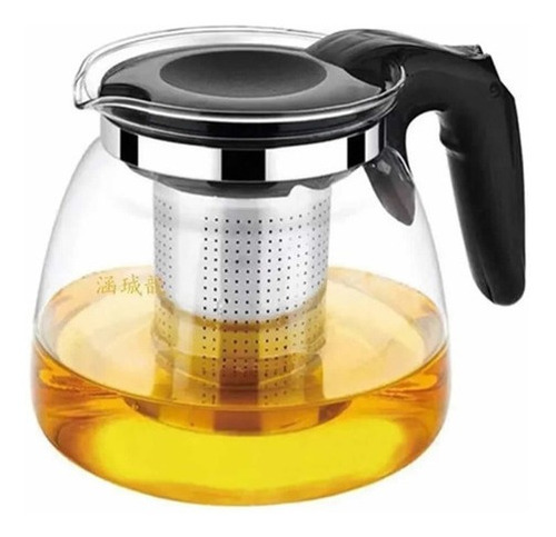 Infusor , Tetera Vidrio , Tetera Con Infusor Metálico 900ml 