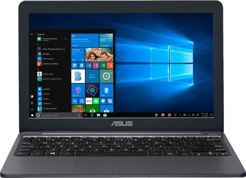 Notebook Asus Intel Ssd 32gb 4gb 11.6' Ultra Slim Windows 10