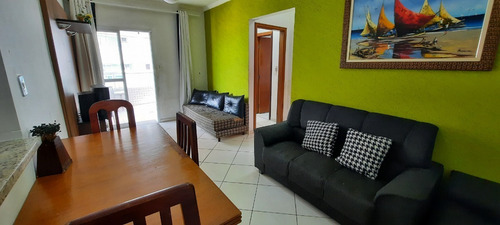 Imagem 3 de 11 de Apartamento 2 Dormitórios - Frente Mar - Mobiliado Ame01