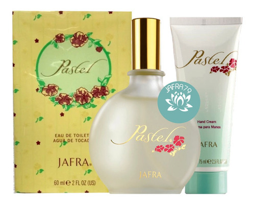 Pastel Perfume Jafra+crema Hidratante Manos Jafra Original