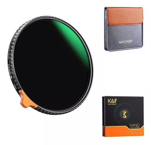 K & F CONCEPT Filtro ND Variable  K F Concept Filtro de densidad neutra-K  & F CONCEPT Filtro de ND2-ND400 Variable-Aliexpress
