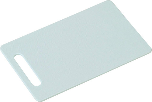 Tabla De Corte Blanca 33x20x0,8 Cm Polietileno Antibacterial