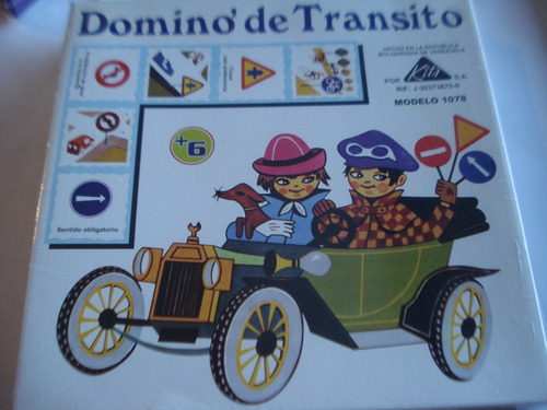 Juego Didáctico Educativo Domino De Transito