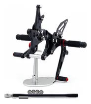 Comprar Reposapiés Trasero Cnc Para Kawasaki Ninja Zx6r 2009-2020