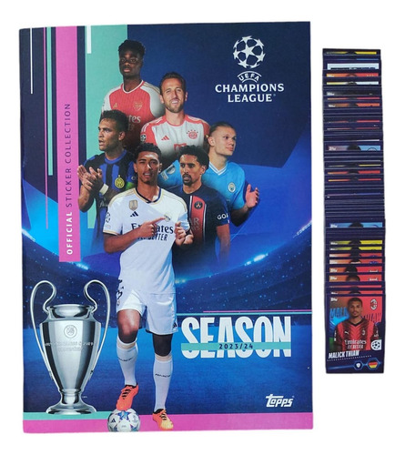 Figuritas Uefa Champions League 2023/24 | Album + 50 Figus