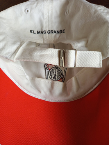 Gorra River Plate Adidas Original De Colección Blanco Único Lisa (Usado)