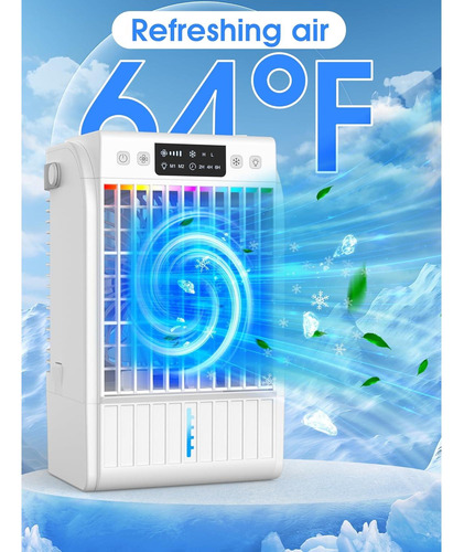 Aire Acondicionado Portátil Jyew F22 Plus 4 En 1 1500ml